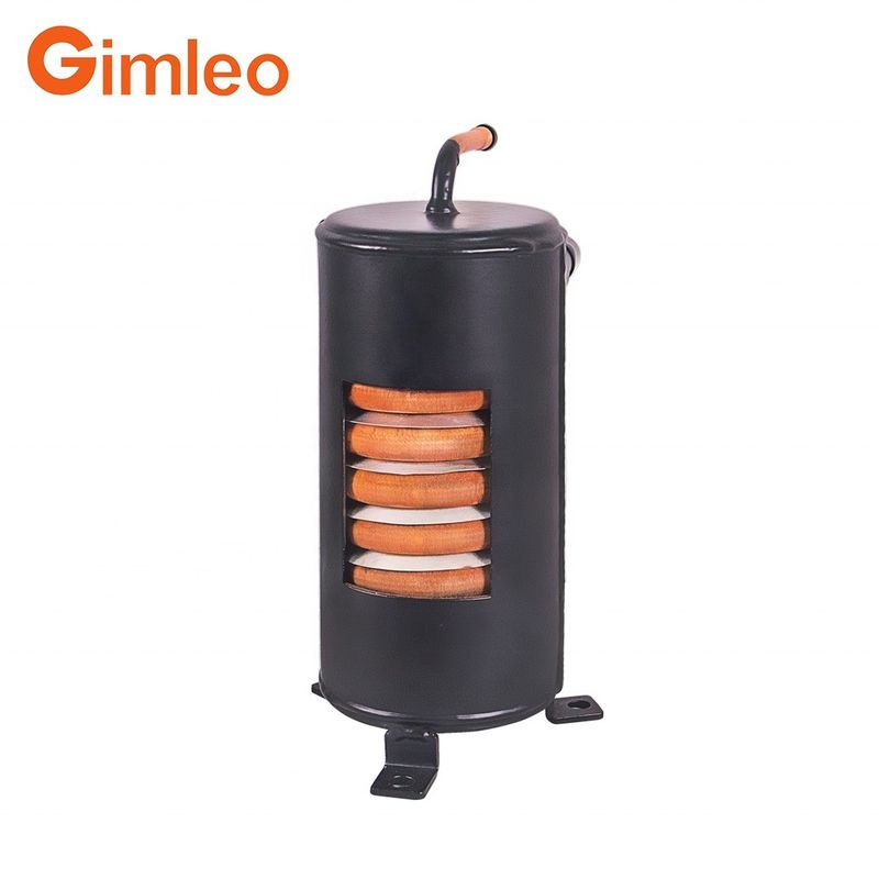 Gimleo Tube In Shell Heat Exchanger R32 HVAC コンデンサー RAH04-CMF 9.52mm 冷却剤出口