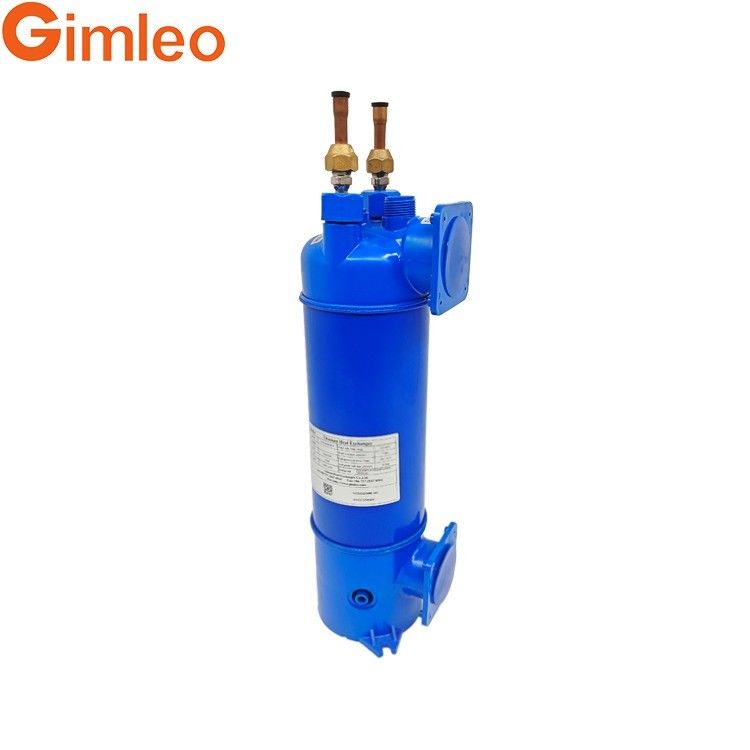 3HP スイミングプール 熱交換器 MHTA-3 PVC シェル / 9.52mm 冷蔵液出口