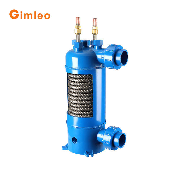 9.52mm 冷却剤入口 2.6kw ミニチタン熱交換機 MHTA-0.75 エネルギー採掘用