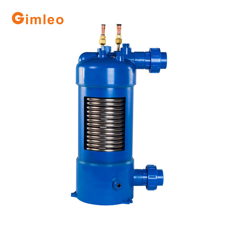 9.52mm 冷却剤入口 2.6kw ミニチタン熱交換機 MHTA-0.75 エネルギー採掘用