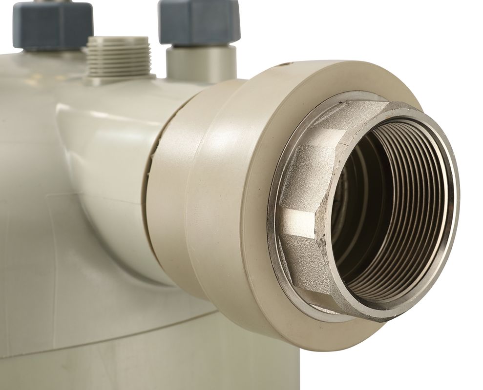 HTS-7 PPR シェル 熱調節用12.7mmチタンチューブ熱交換器