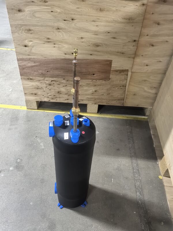 Gimleo Titanium TA1 内茎材料 タイタン熱交換機 MHTA-1.5 (NZ) 熱性能のために構築された自動コンデンサまたは蒸発機