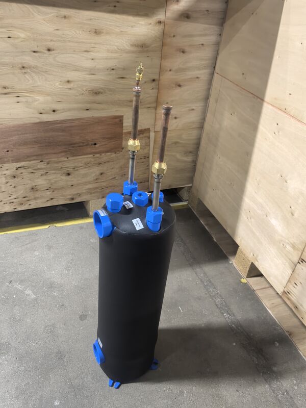 液体流量 1..5m3h 自動チタン熱交換機 MHTA-1 ((NZ) 極端な条件と継続的な動作に耐えられるように構築