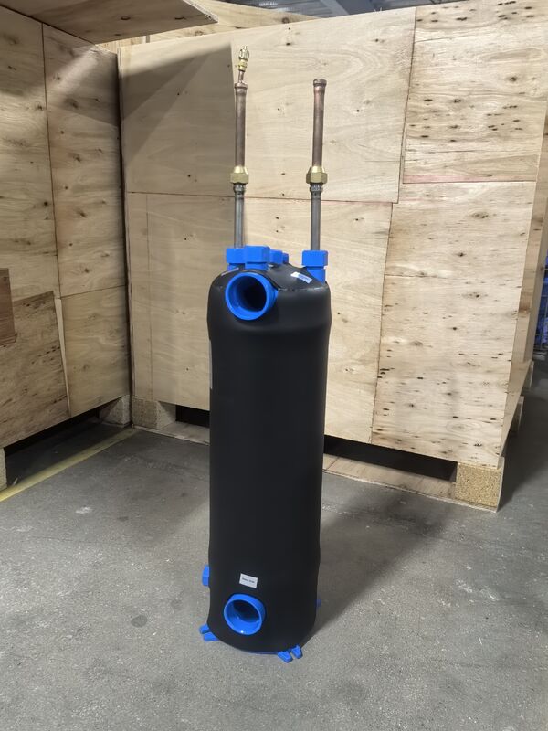 ギムレオ タイタン TA1 内茎材料 タイタン 熱交換機 MHTA-0.75 (NZ) 液体流量 0.5m3h 耐腐蝕耐熱伝送ソリューション