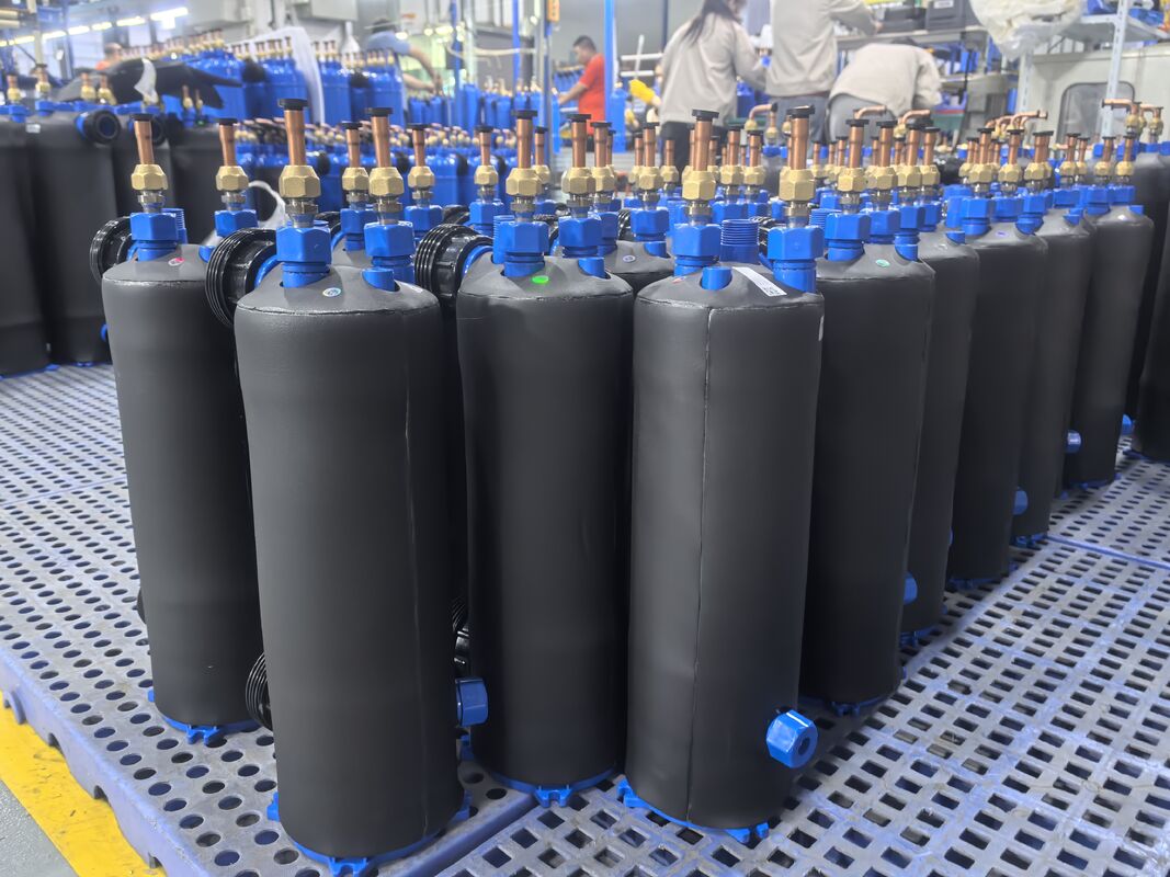 水温範囲0～45度 海水熱交換器 MHTA-1.5 垂直または水平設置用 凝縮器または蒸発器として使用