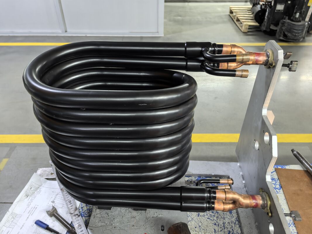 1~10mのチューブ長さの熱ポンプコンデンサー 産業用熱交換に適した堅固な4mmのプレート厚さ