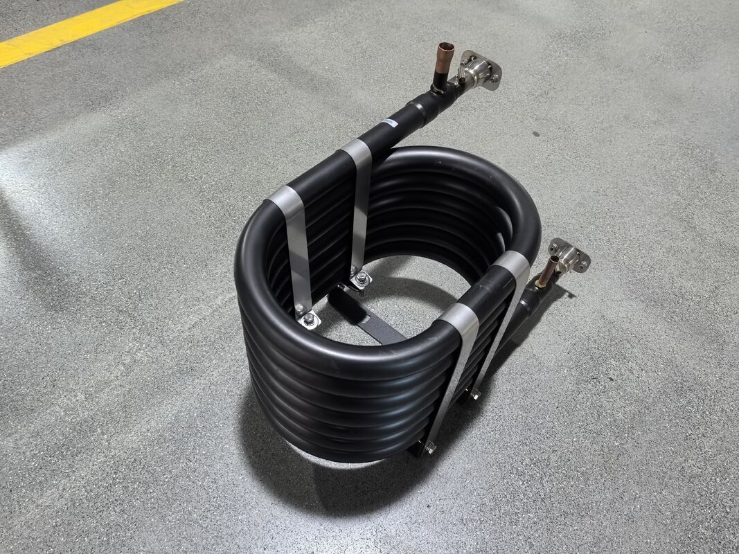 スタイナブルコアシアル熱交換器 ステンレス鋼 4mm プレート厚さ 耐久性のある熱交換ソリューションを提供する