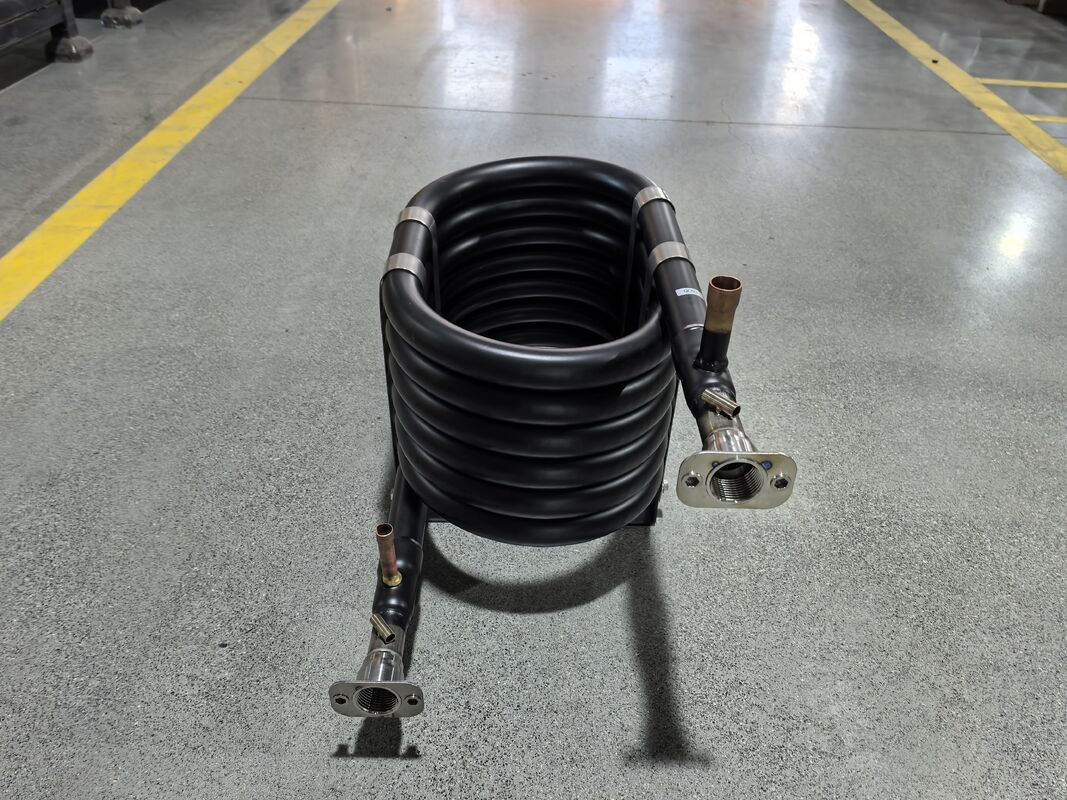 熱容量 6〜300 Kw コアシアル熱交換器 温度範囲マイナス50〜150°Cで動作する 熱伝送システム