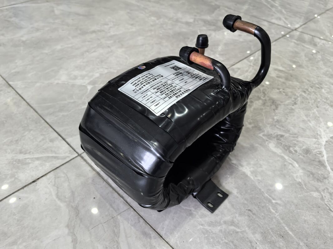 R32 冷却剤型同軸熱交換器 5kgから300kgsのために設計 水圧 1.0Mpa 効果的な熱管理