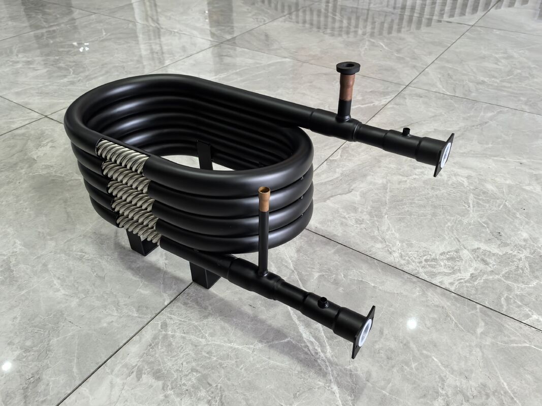 高さmm 120から1000 コアシアル熱交換器 管内熱交換器 最大作業圧力5.0MPa プロセス冷却に最適