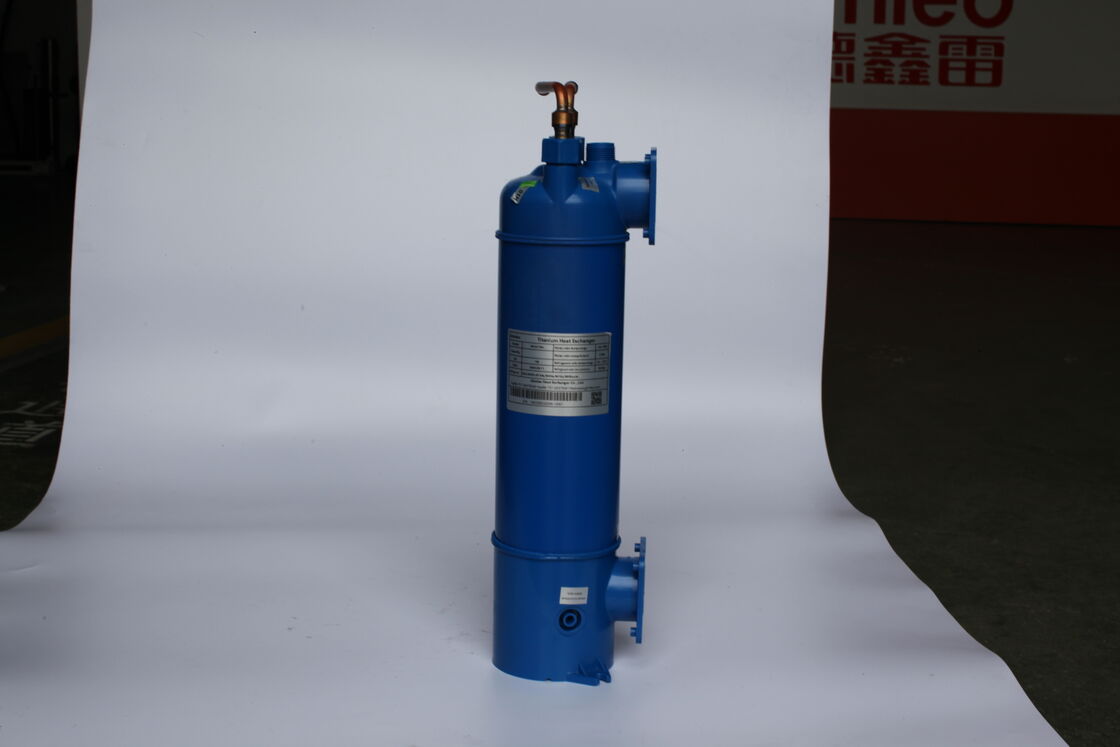 0～40℃の温度範囲で低メンテナンス性を実現した加熱・冷却用チタン熱交換器