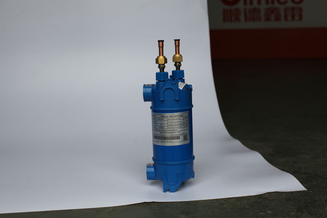 0～40℃の温度範囲で低メンテナンス性を実現した加熱・冷却用チタン熱交換器