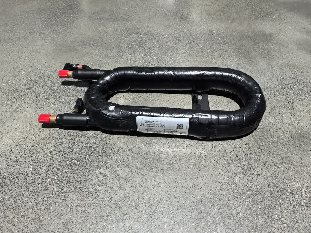 商業用HVACシステム向け、流量1～100kg/時のGY0200Cモデル同軸熱交換器