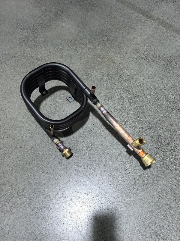 Low Maintenance Coaxial Heat Exchanger with 4.2Mpa Refrigerant Pressure and 1.0Mpa Water Side Pressure for HVAC Systems