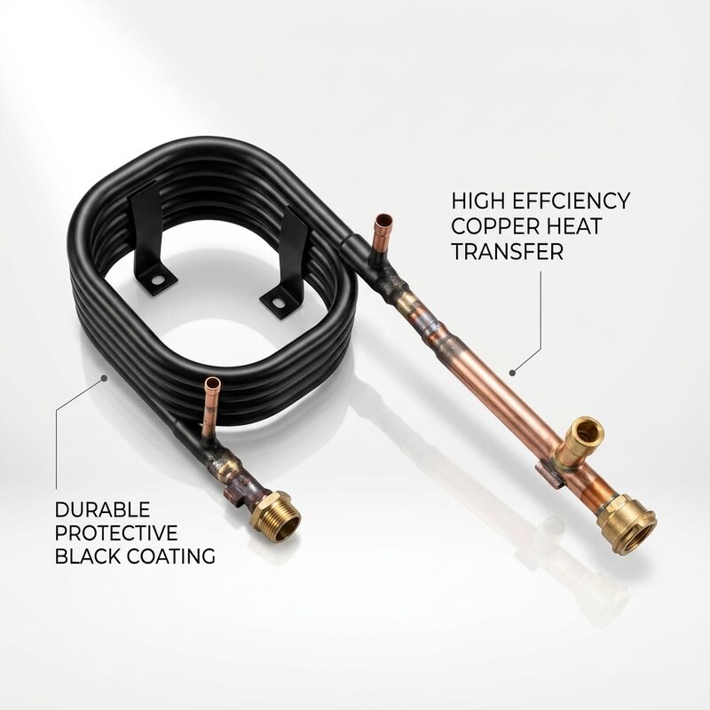 カスタムHVAC同軸熱交換器 4.2MPa 冷却側 1.0MPa 水側 低保守コンデンサー蒸発器
