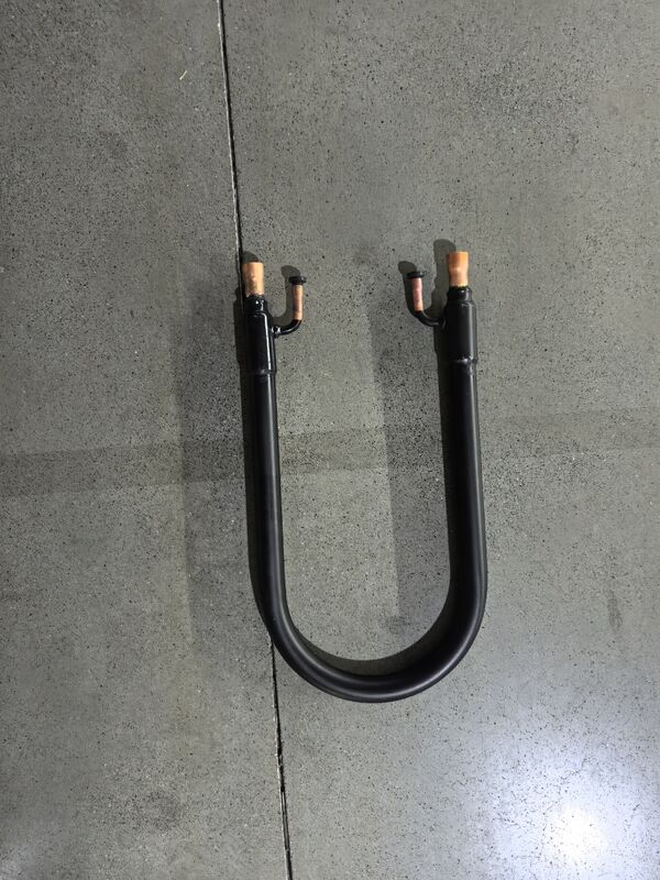 渦巻き回転型同軸熱交換器 幅140mm 耐腐蝕性高
