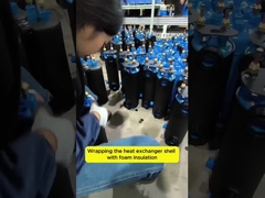 チタニウムの熱交換器