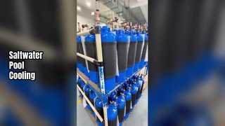 プール用海水熱交換器